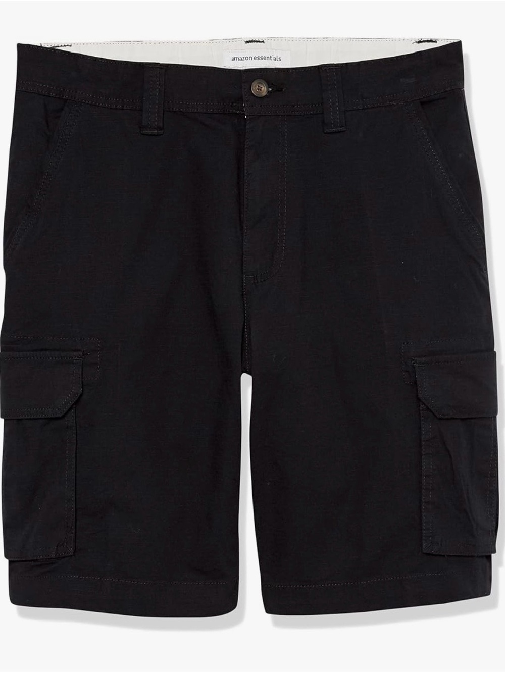 AmazonEssentials Men's 10" Lightweight Ripstop Stretch Multi-Pocket Cargo Shorts
